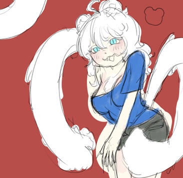 rough sketch + rough colouring